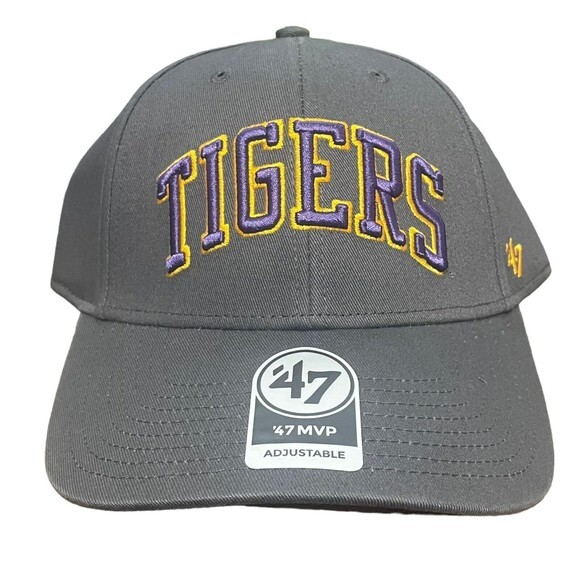 LSU Tigers '47 Brand Clean Up Adjustable Hat - Picture 1 of 2